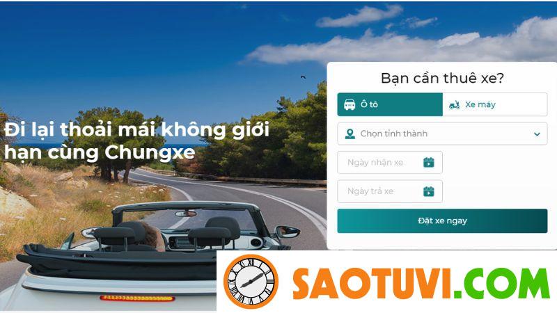 Top 9 app thuê xe tự lái nhanh chóng chỉ trong 3 phút Chungxe