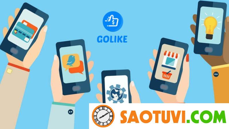 Golike là app kiếm tiền online cho học sinh từ các mạng xã hội