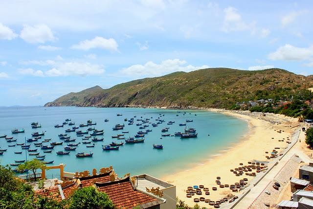 cảnh đẹp tại biển cát tiến nhơn lý