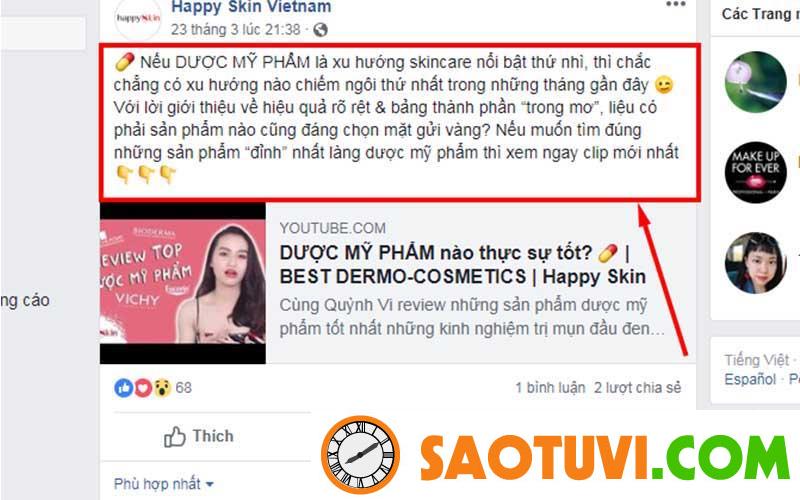 9 cách viết và Đăng Bài Bán Hàng Hay Trên Facebook: Thủ thuật Viết Bài Thu Hút Mẫu 1: Mẫu bài đăng chia sẻ kiến thức
