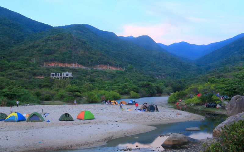 bai-nuoc-ngot-dao-binh-hung Bãi Nước Ngọt thích hợp cho các hoạt động vui chơi ngoài trời trên đảo Bình Hưng
