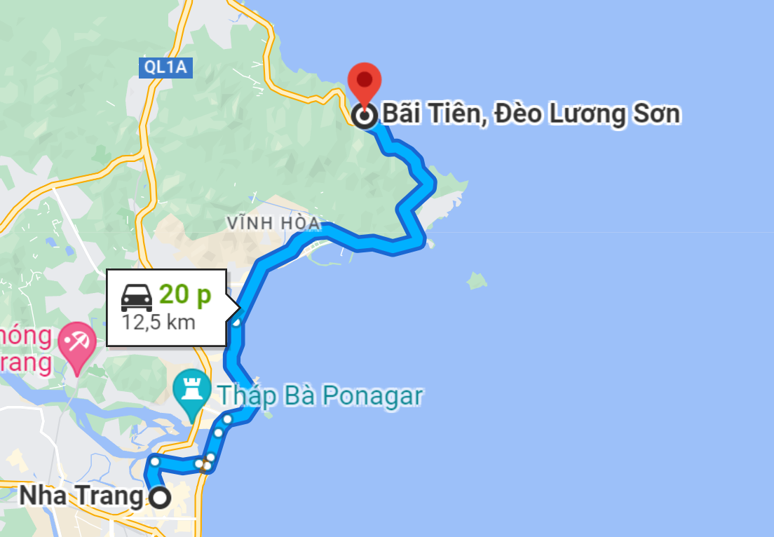 bai-tien-nha-trang-2 đường đi đến bãi tiên nha trang