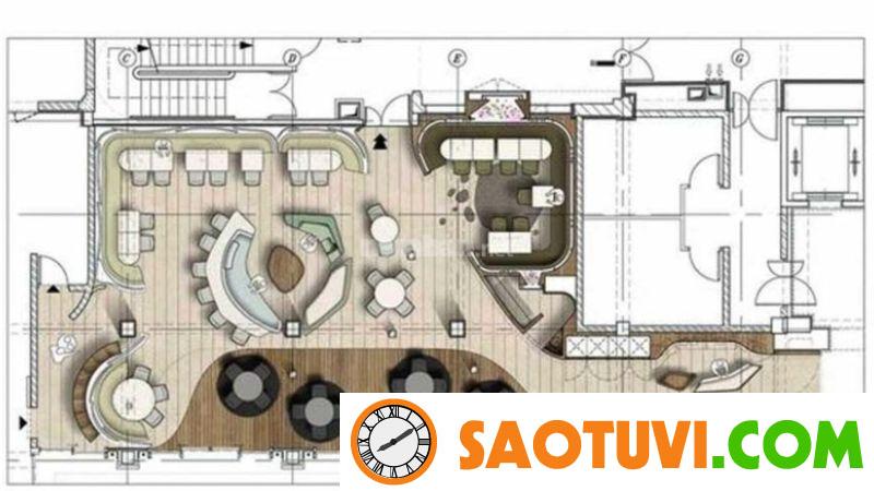 20+ Mẫu bản vẽ thiết kế quán cà phê sân vườn đẹp và độc đáo Bản thiết hỗ trợ nhìn tổng quan toàn bộ công trình - Nguồn ảnh: Sưu tầm
