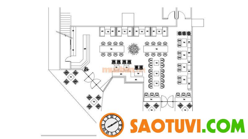 20+ Mẫu bản vẽ thiết kế quán cà phê sân vườn đẹp và độc đáo Thiết kế quán cà phê sân vườn phong cách hiện đại - Nguồn ảnh: Sưu tầm