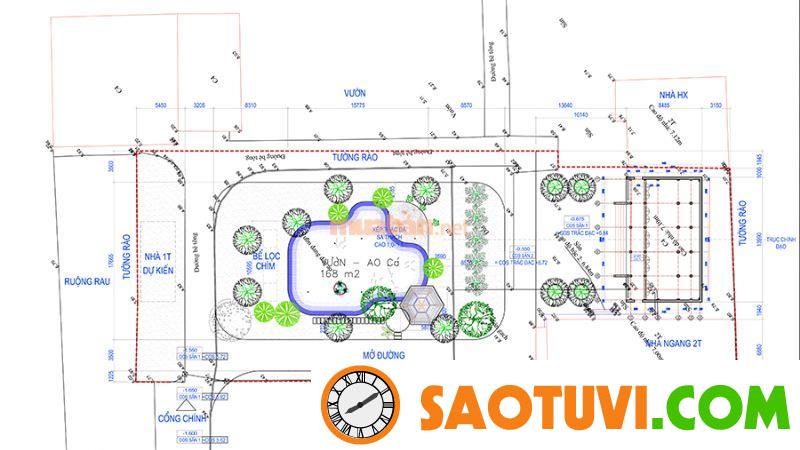 20+ Mẫu bản vẽ thiết kế quán cà phê sân vườn đẹp và độc đáo Thiết kế quán cà phê sân vườn có hồ cá KOI siêu độc đáo - Nguồn ảnh: Sưu tầm