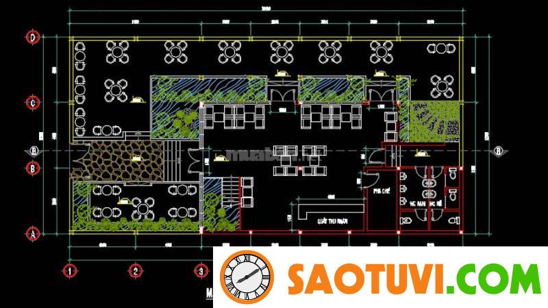 20+ Mẫu bản vẽ thiết kế quán cà phê sân vườn đẹp và độc đáo Bản vẽ hệ thống điện nước - Nguồn ảnh: Sưu tầm