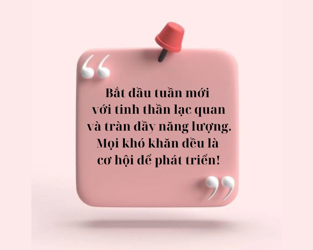 Bắt đầu hứng khởi, hiệu quả cả ngày