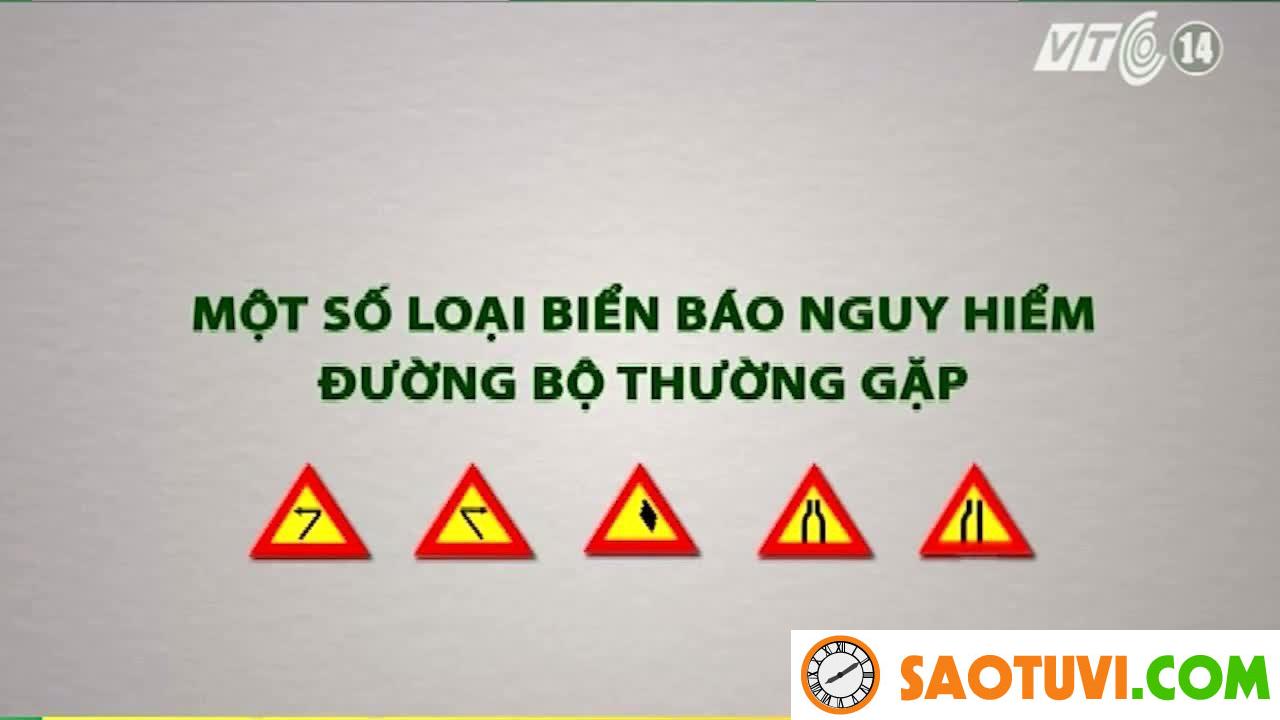 Danh sách các biển báo nguy hiểm mà bạn cần biết khi tham gia giao thông