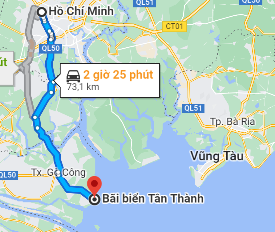 bien-tan-thanh-go-cong-2 đường đi đến biển tân thành gò công