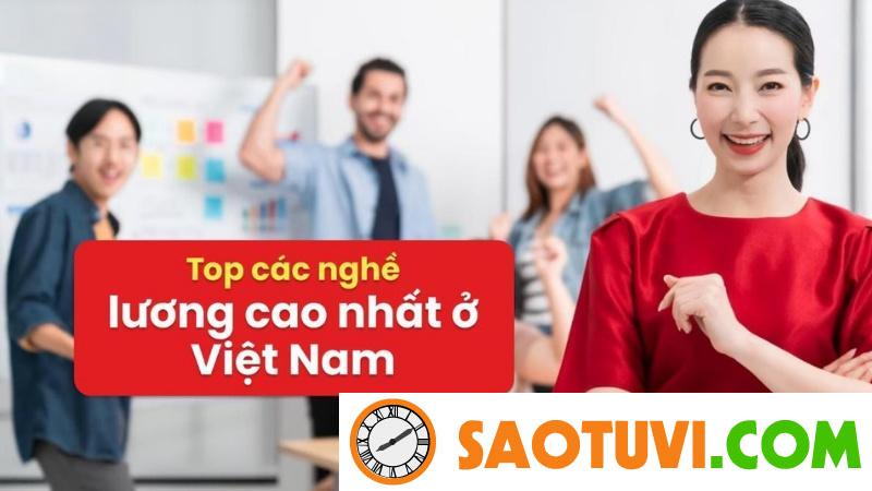 Bật mí top 10 các ngành có mức lương cao nhất ở Việt Nam hiện nay