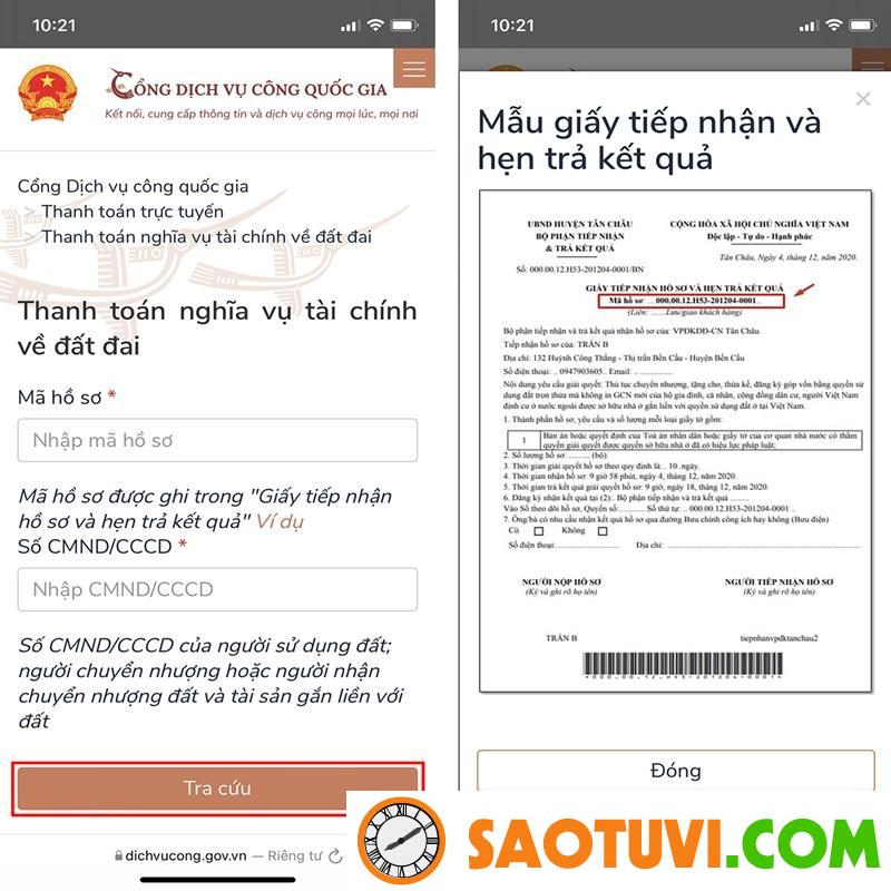 Hướng dẫn cách đóng thuế đất online 2023 nhanh chóng nhất Hướng dẫn cách đóng thuế Online - Bước 4