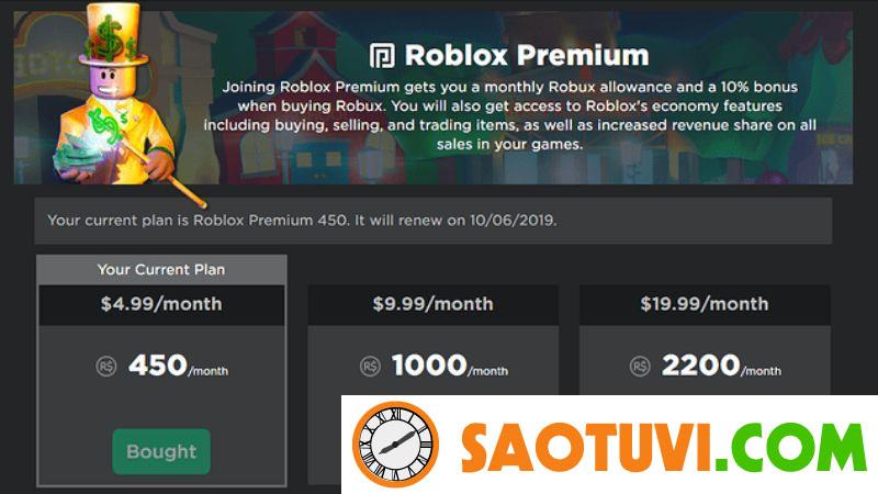 Hướng Dẫn Chi Tiết Cách Kiếm Tiền Trong Roblox: Mẹo Kiếm Tiền Cực Hay Kiếm tiền trong Roblox bằng cách tham gia Roblox Premium
