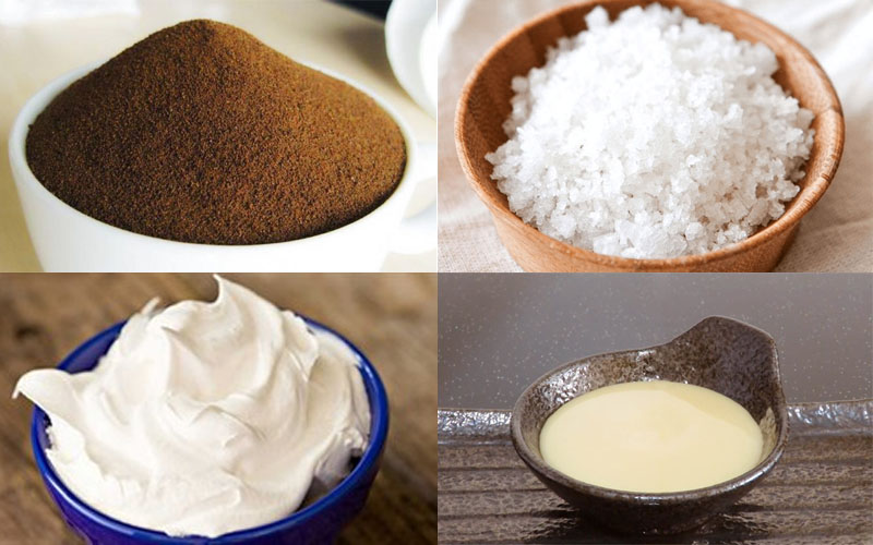 cach-pha-ca-phe-muoi-noi-tieng-cua-xu-hue Nguyên liệu chuẩn bị pha cafe muối