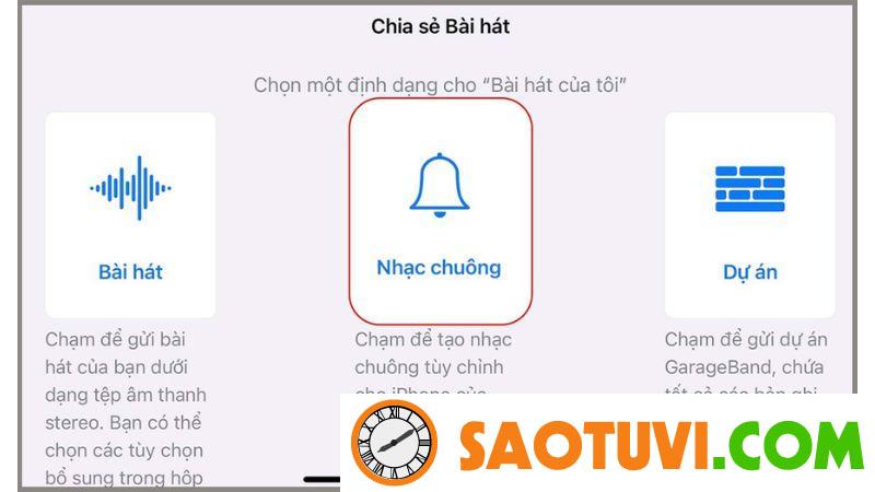 Cách tải nhạc chuông cho iPhone dễ dàng, nhanh nhất 2023 Bước 7 - Cách tải nhạc chuông cho iPhone bằng ứng dụng GarageBand
