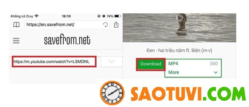 Cách tải video trên Youtube về điện thoại chi tiết nhất năm 2023 Bước 3 và bước 4 trong cách tải video trên Youtube về điện thoại