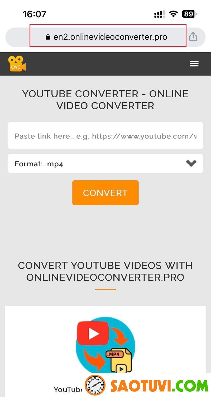 Cách tải video trên Youtube về điện thoại chi tiết nhất năm 2023 Tìm website Online Video Converter