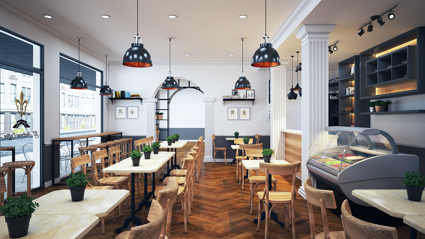 cach-trang-tri-cua-hang-tra-sua-theo-phong-cach-huong-ngoai Trang trí quán trà sữa đẹp theo phong cách hướng ngoại