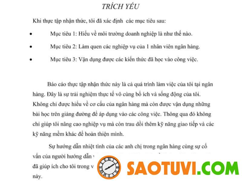 Cách viết trích yếu cho báo cáo chuyên nghiệp và chuẩn chỉnh Mẫu viết trích yếu trong báo cáo (Nguồn tham khảo: fr.slideshare.net)