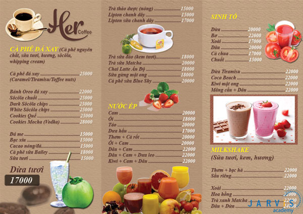 cafe-via-he-2 Thiết kế menu