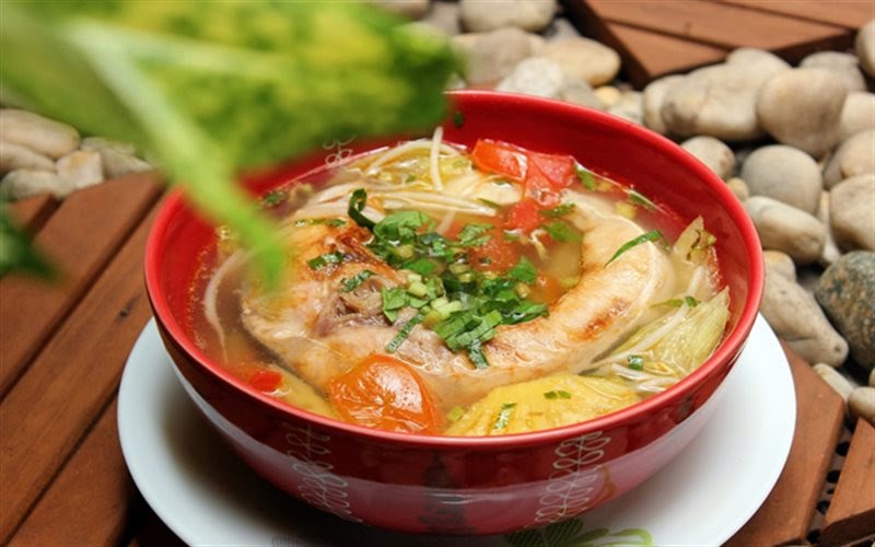 canh-chua-ca-bop Đặc sản Nam Du - Canh chua cá bớp