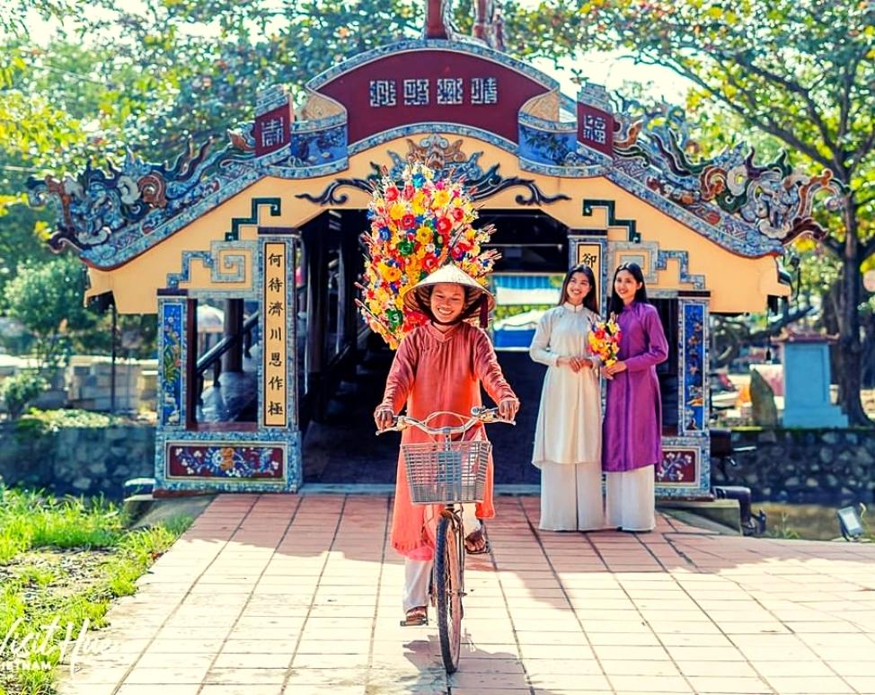 cau-ngoi-3 Chụp hình sống ảo tại cầu Ngói Thanh Toàn