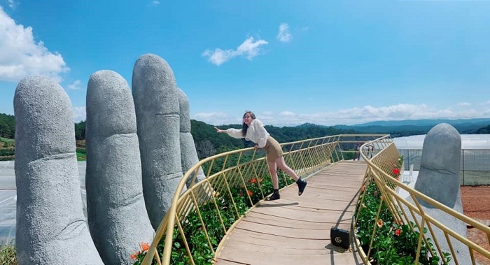 cau-vang-da-lat-7 kinh nghiệm tham quan cầu vàng đà lạt