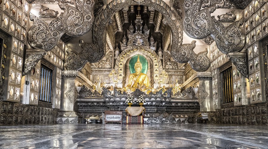 chua-bac-wat-sri-suphan-5 chánh điện chùa bạc wat sri suphan