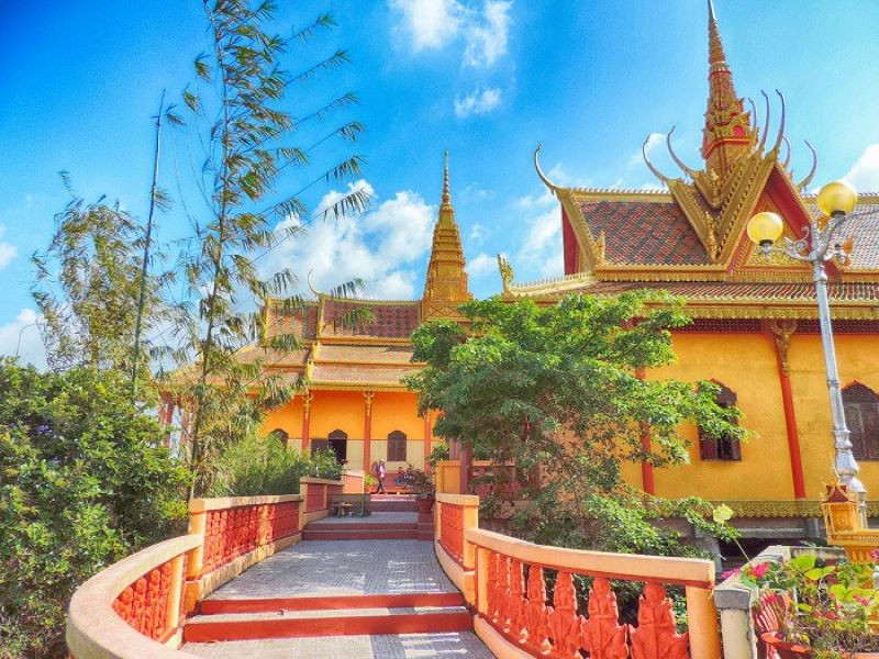 Review chùa Tà Pạ – Ngôi chùa mang dấu ấn văn hóa đặc trưng của người Khmer