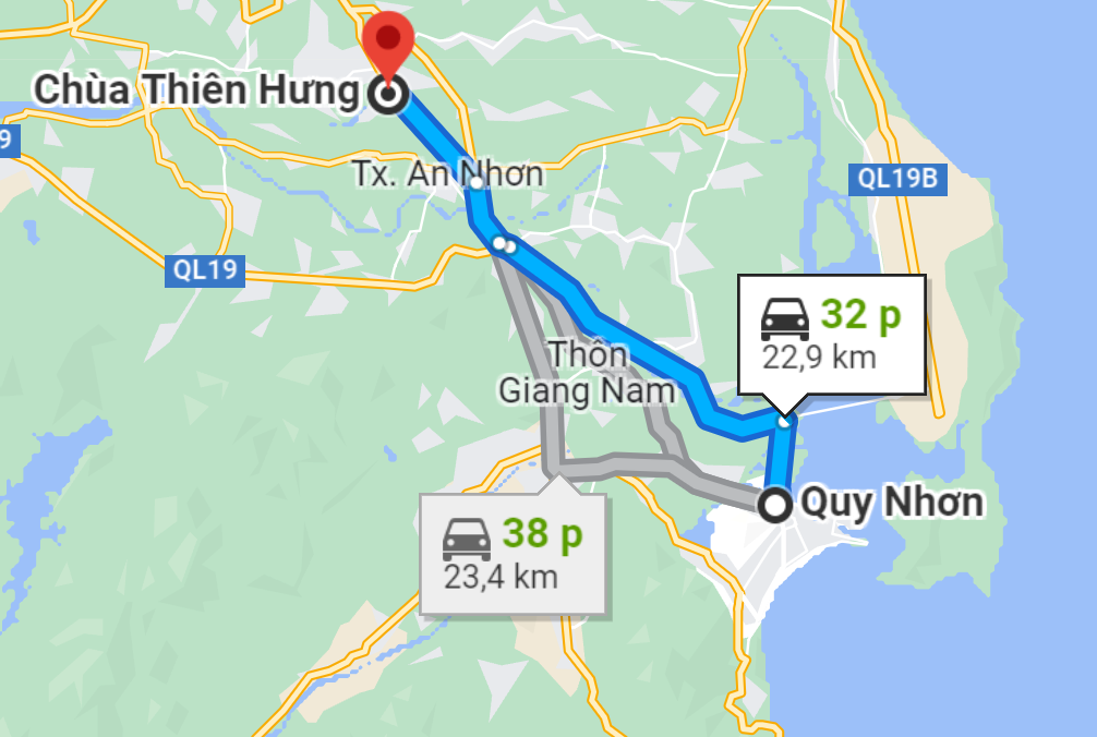 chua-thien-hung-2 đường đi đến chùa thiên hưng