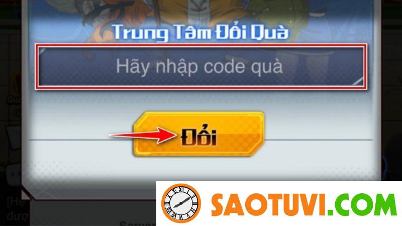 Code chiến binh tối thượng mới nhất 08/2023 quà hấp dẫn Nhấn nút đổi để nhận quà