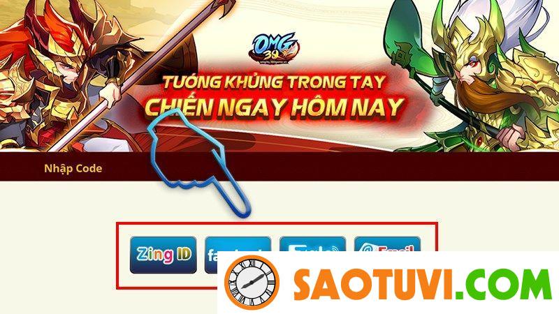 Hướng dẫn nhập và nhận mã code OMG 3Q mới nhất 2024 Bước 2