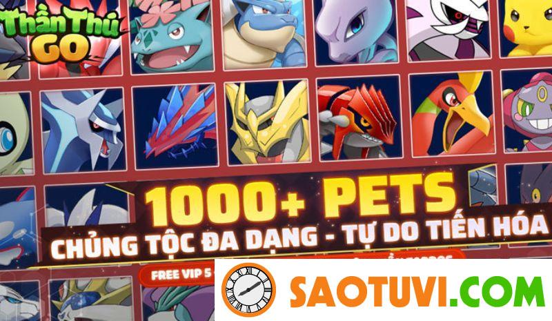 Tổng hợp full code Thần Thú Go mới nhất 2023: Bộ Code và Cách Nhập Với số lượng 1000 thần thú nên người chơi tha hồ trải nghiệm