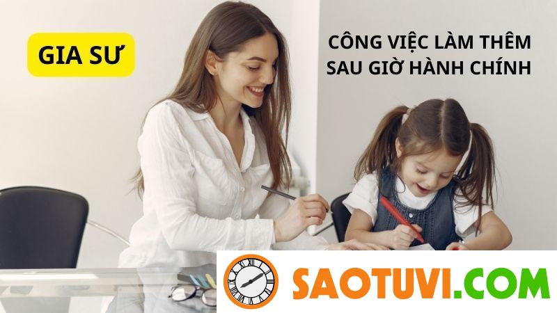 Top 13 các công việc làm thêm sau giờ hành chính có thu nhập hấp dẫn Công việc làm thêm sau giờ hành chính - Gia sư