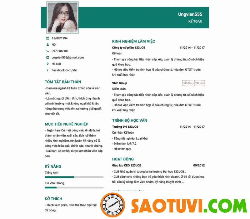 CV developer CV developer