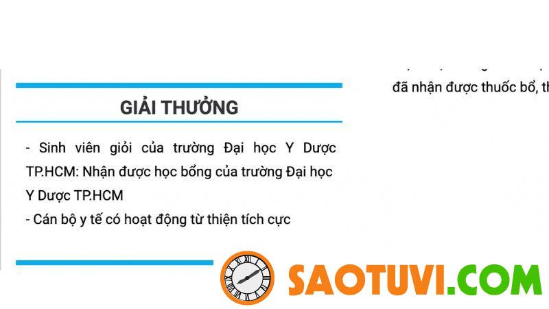 Top 10 mẫu CV xin việc điều dưỡng được lòng nhà tuyển dụng Mục thành tích, giải thưởng