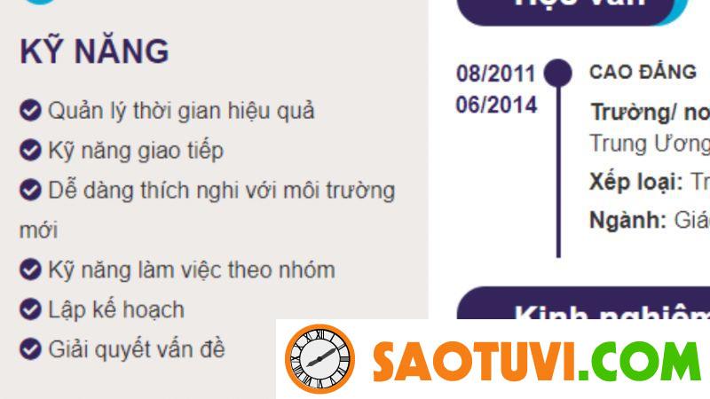 Top 15 mẫu CV xin việc sale đẹp mắt và chuyên nghiệp Kỹ năng liên quan đến ngành Sales cũng rất quan trọng
