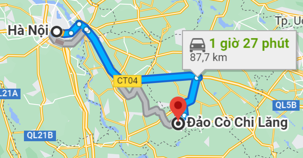 dao-co-chi-lang-1 đường đi đảo cò chi lăng
