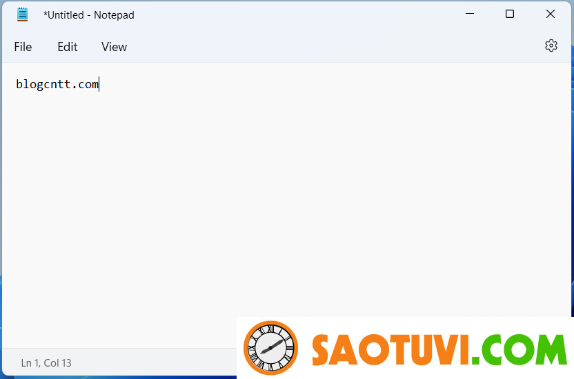Kích hoạt Dark Mode trên Notepad của Windows 11