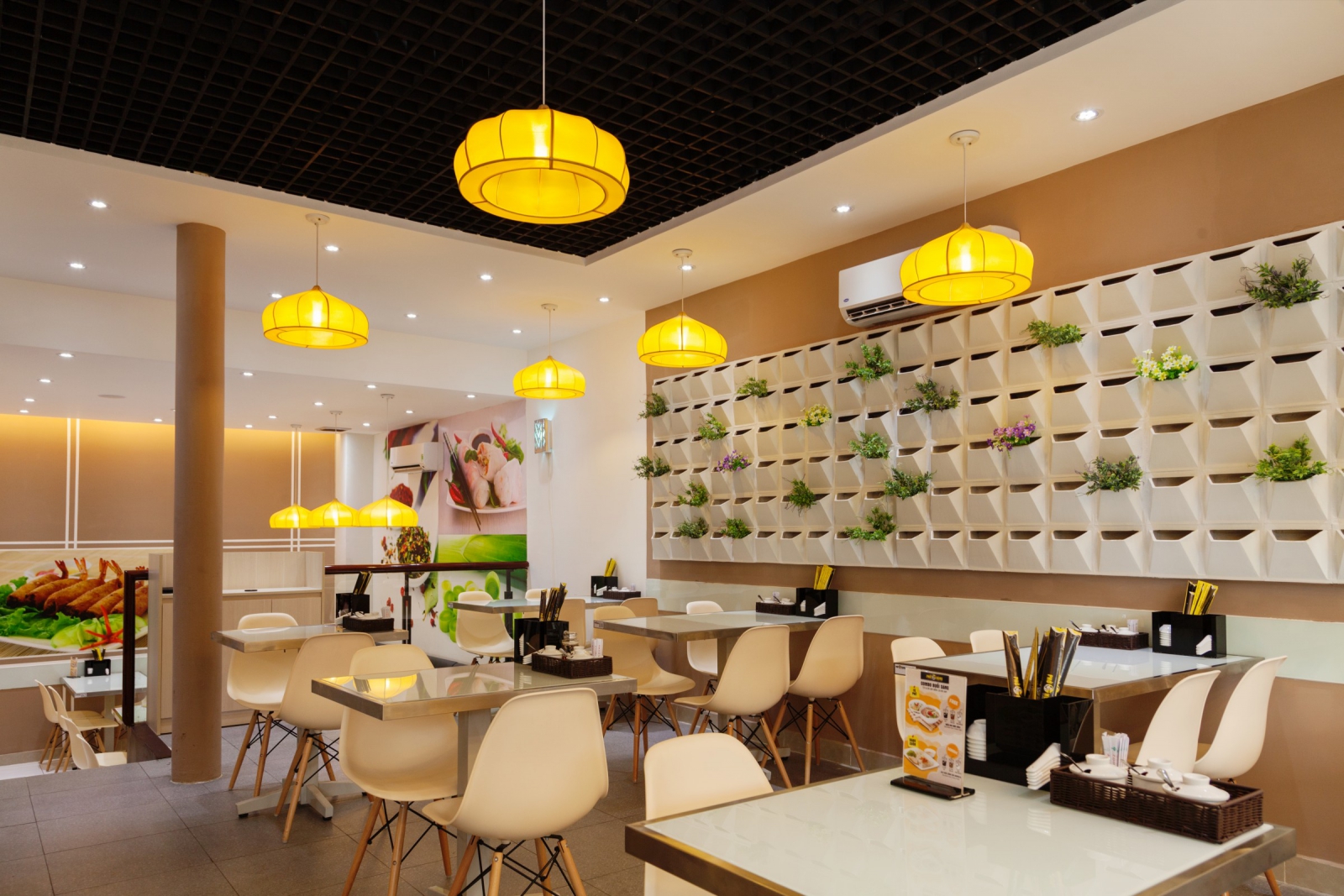 den-tha-tran-trang-tri-quan-cafe-nha-hang-doc-dao-cao-cap-gia-re-tphcm-006 đèn thả trần quán cà phê
