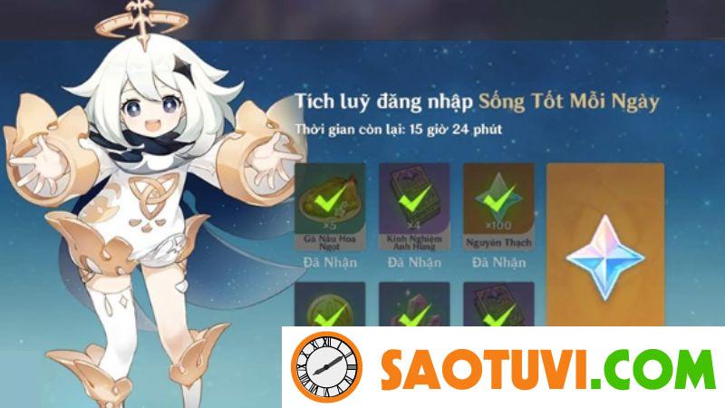 Cách điểm danh Genshin Impact cực đơn giản chỉ trong 1 nốt nhạc Lưu ý về các sự kiện nhận quà điểm danh Genshin Impact