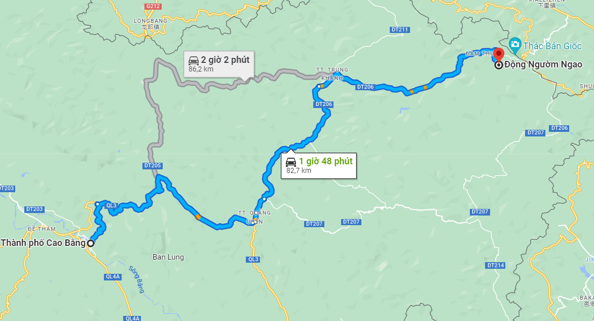 dong-nguom-ngao-8 Đường đi đến động ngườm ngao