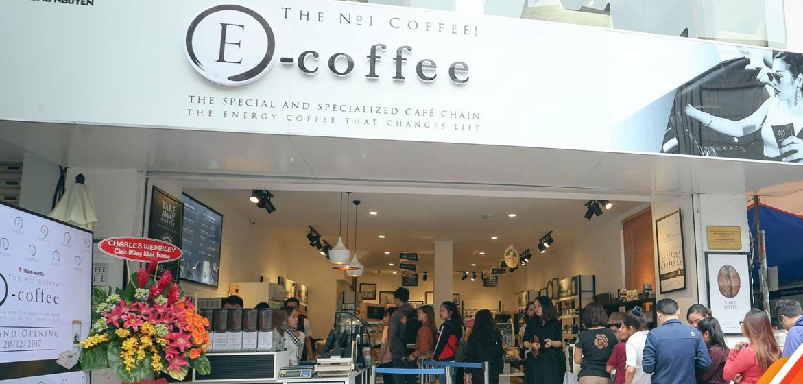 Mở quán cafe nhượng quyền Trung Nguyên E-Coffee như thế nào?