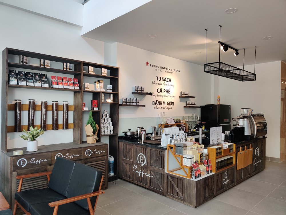e-coffee E coffee nhượng quyền cafe 0 đồng