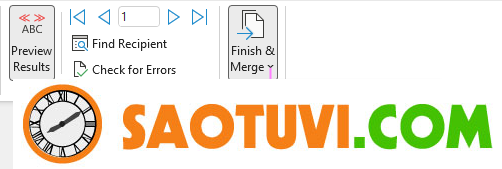 finish-merge Sending out personalized bulk email
