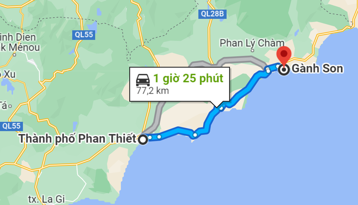 ganh-son-phan-thiet-2 đường đi gành son phan thiết