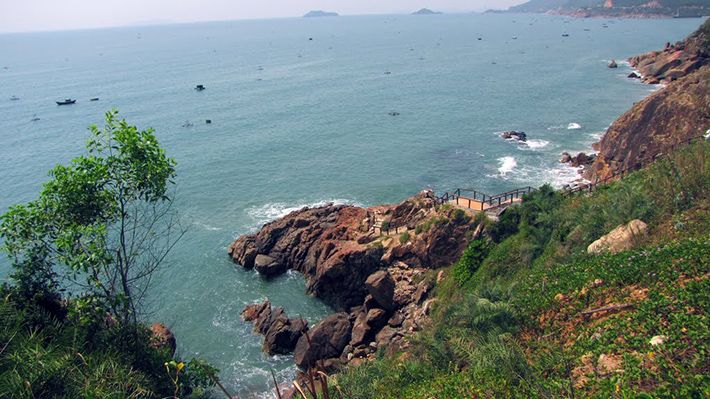 ghenh-rang-tien-sa-7 cảnh sắc thiên nhiên tại ghềnh ráng tiên sa