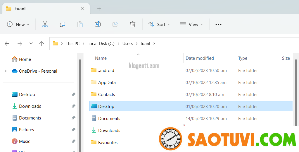 Sửa lỗi thư mục Desktop bị mất trong User Profile Win 10/11 