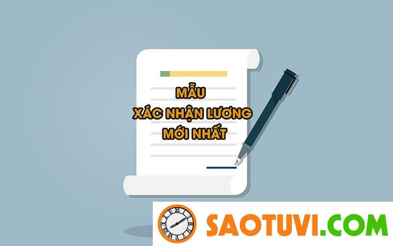 Mẫu Giấy Xác Nhận Lương Đầy Đủ, Mới Nhất Năm 2024 Giấy xác nhận lương còn được gọi là giấy xác nhận thu nhập cá nhân