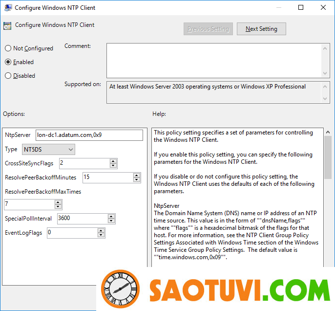 group-policy-ntp-server ntp server group policy