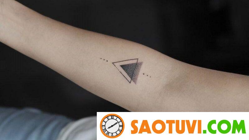 100+ hình xăm tam giác độc lạ cho người yêu thích sự bí ẩn